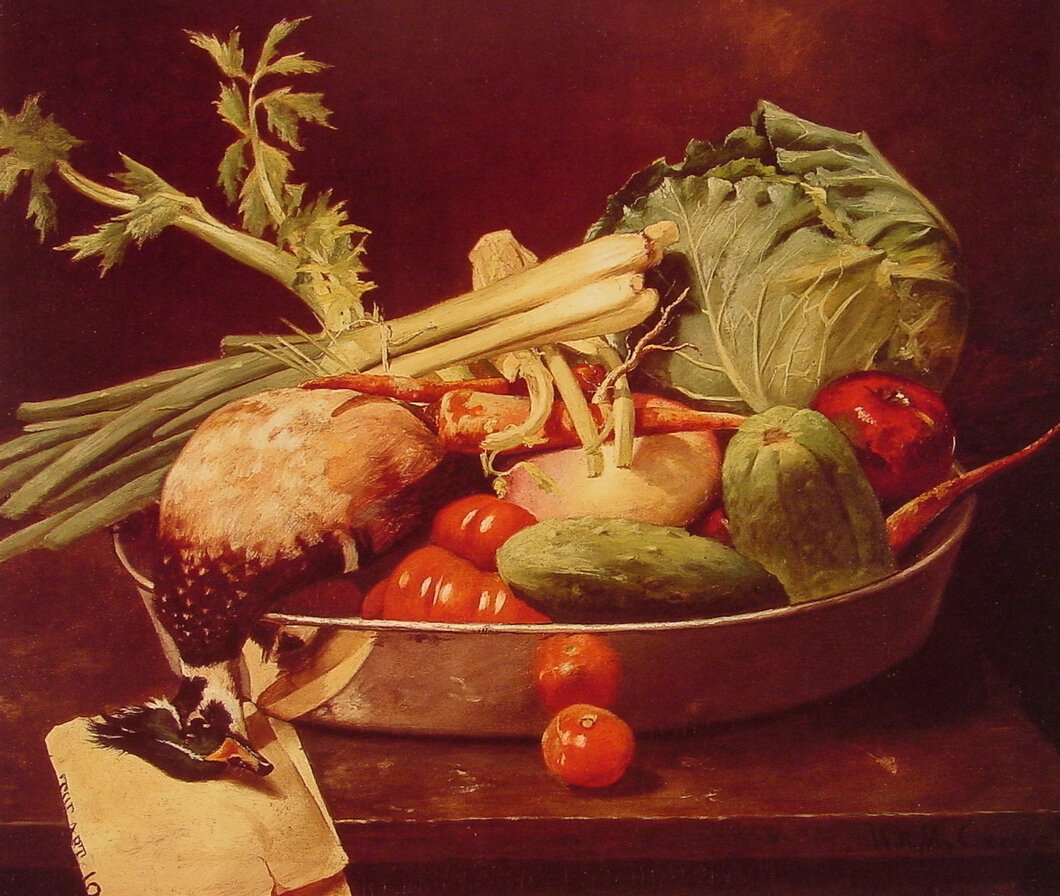 لا تزال الحياة مع Vegetablen بواسطة وليام ميريت تشيس