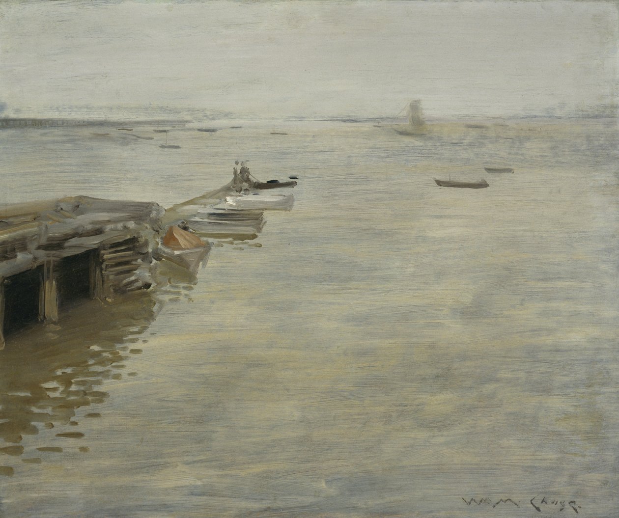 يوم رمادي ، 1886 بواسطة وليام ميريت تشيس