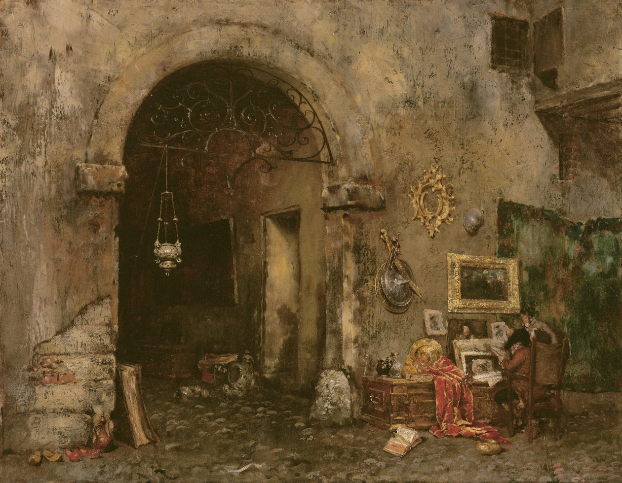 متجر الآثار ، 1879 بواسطة وليام ميريت تشيس