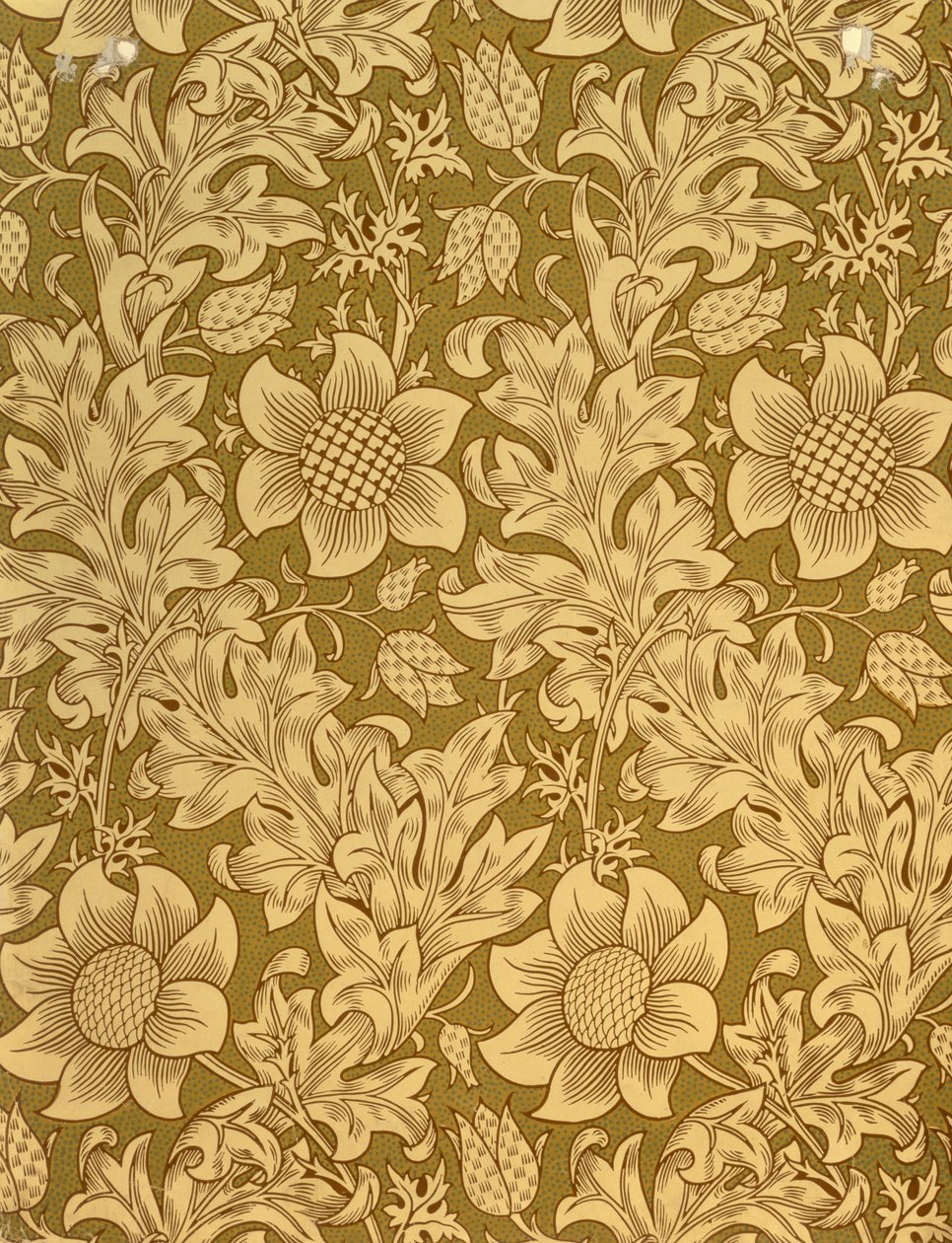 تصميم خلفية `` Fritillary &39;&39; ، 1885 بواسطة وليام موريس