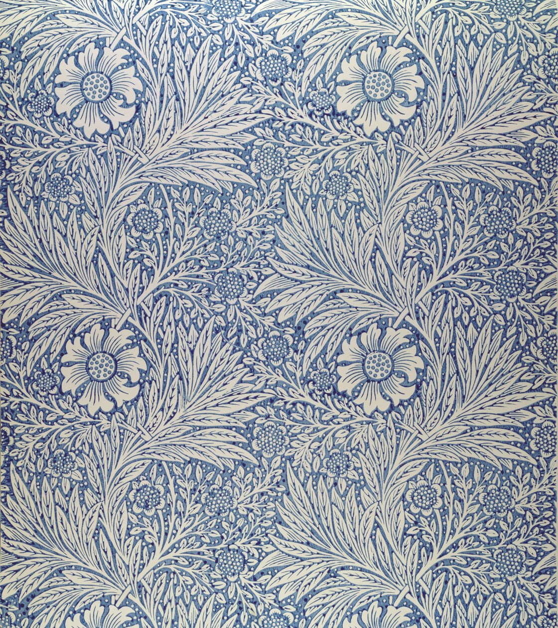 تصميم خلفية `` Marigold &39;&39; ، 1875 بواسطة وليام موريس
