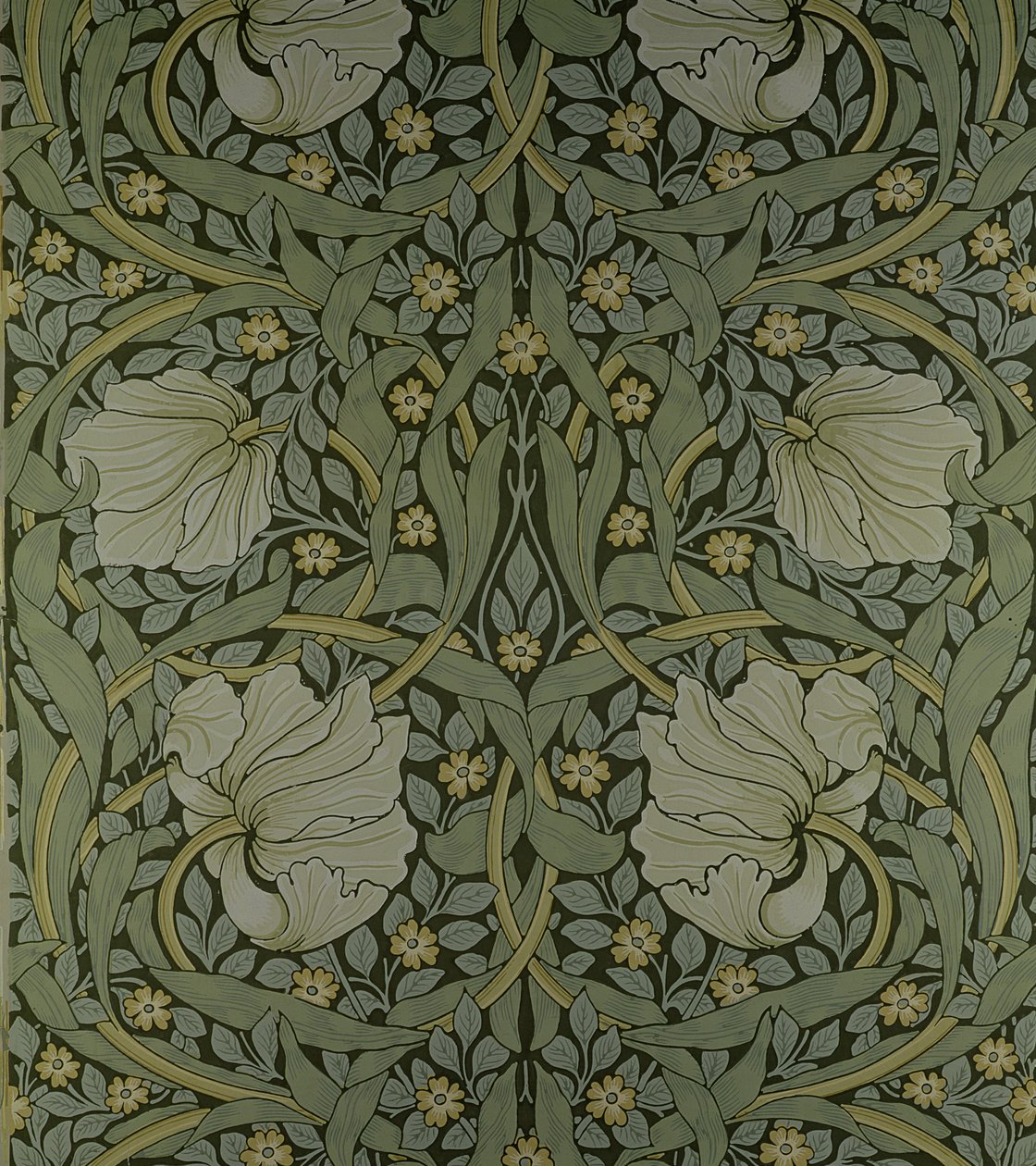 تصميم خلفية `` Pimpernel &39;&39; ، 1876 بواسطة وليام موريس