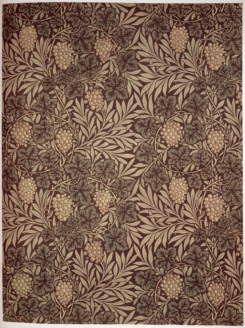 تصميم ورق حائط &39;Vine&39; ، 1873 بواسطة وليام موريس