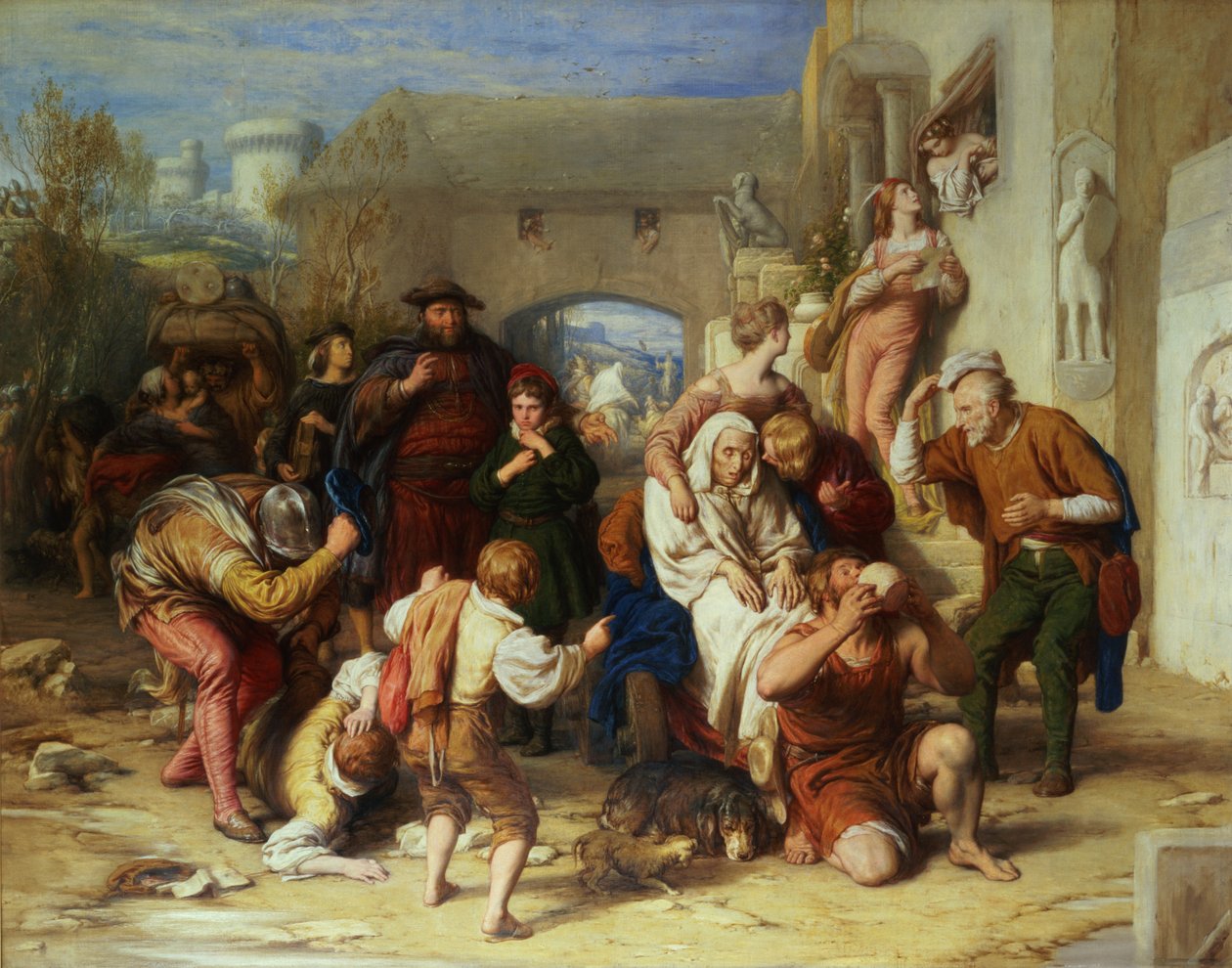 العصور السبع للإنسان ، 1835-188 (زيت) بواسطة وليام مولريدي