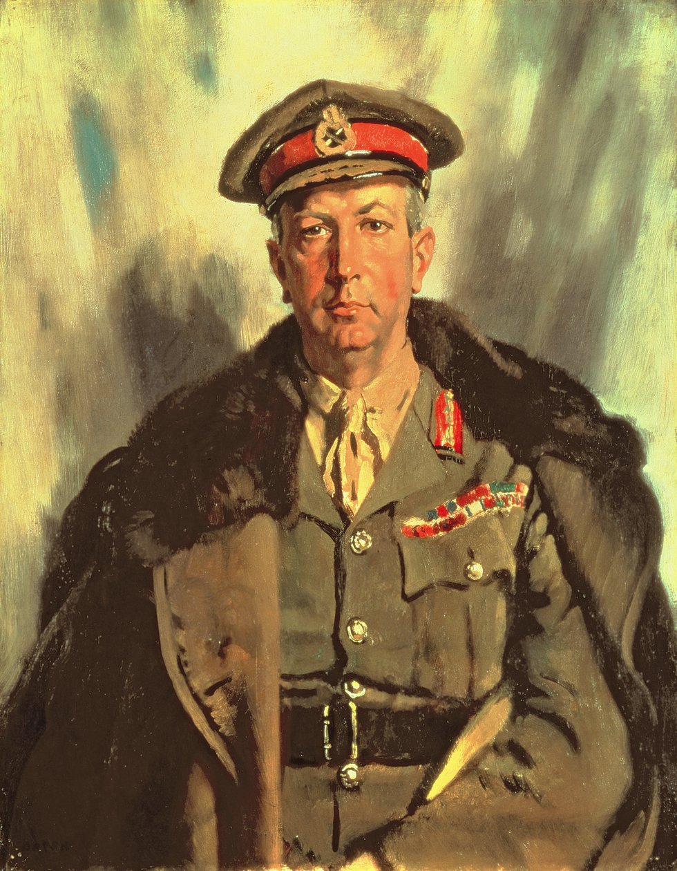 اللفتنانت جنرال السير إيه دبليو كوري (1875-1933) ج .1918 بواسطة وليام أوربن