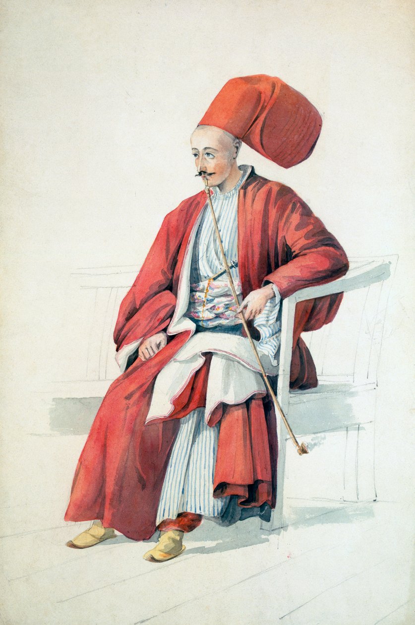 مسؤول محكمة أو خادم السلطان ، ص 1810 بواسطة وليام بيج