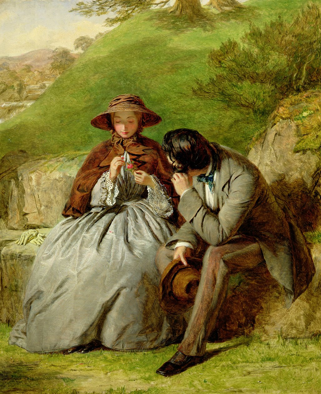 عشاق 1855 بواسطة وليام باول فريث