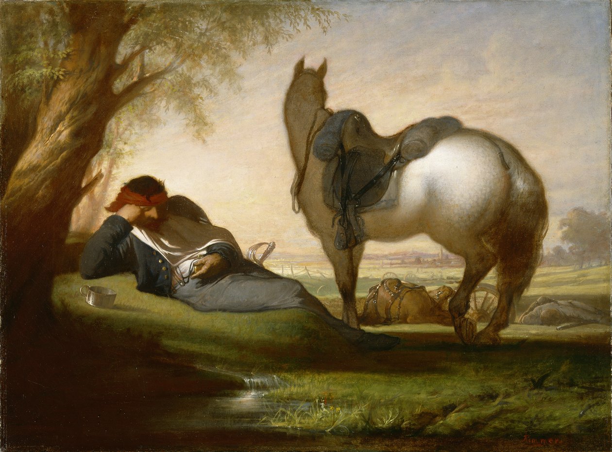 مشهد الحرب الأهلية ، c.1870-71 بواسطة وليام ريمر