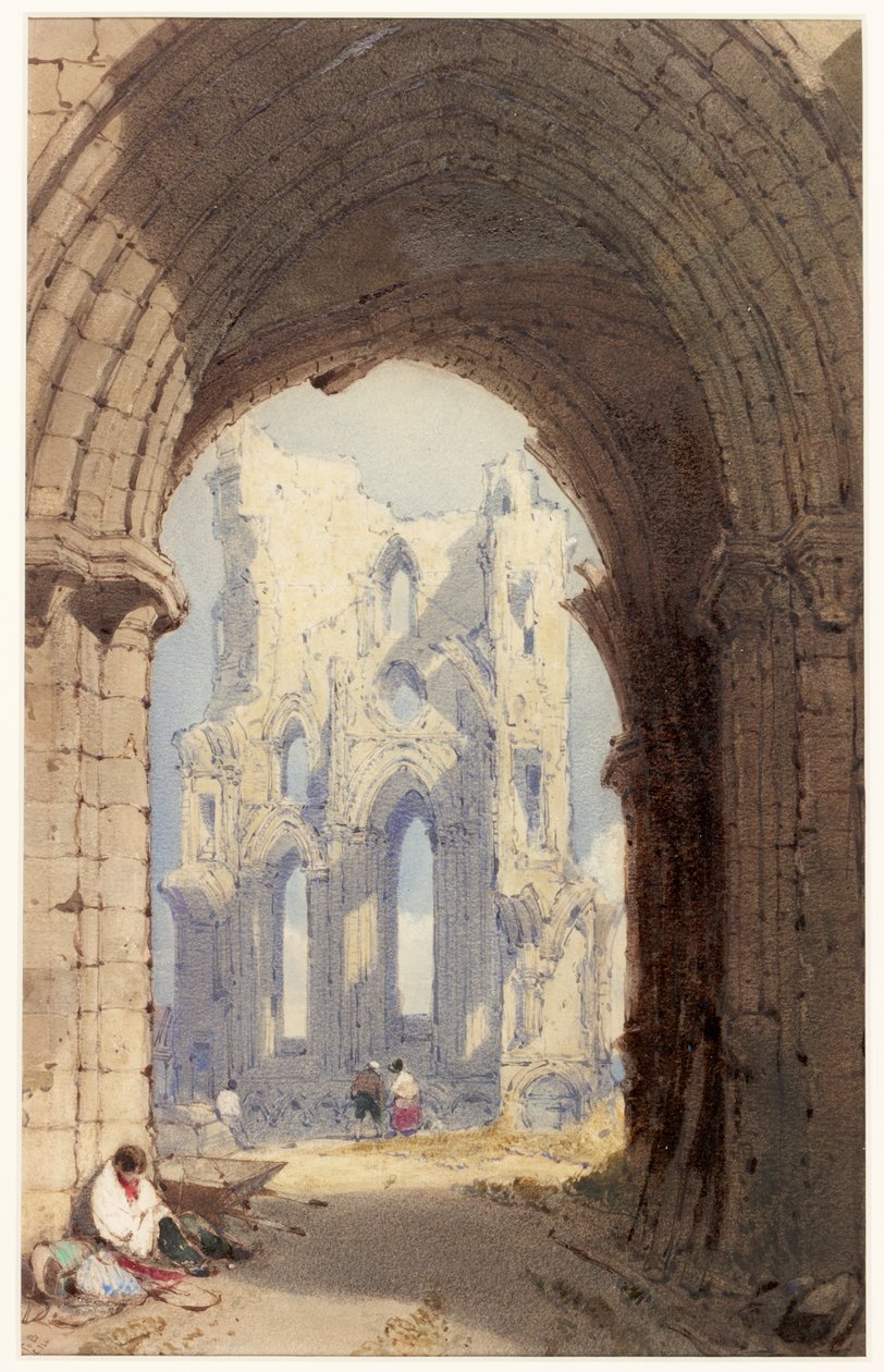 Tynemouth Priory (مرحاض على ورق) بواسطة وليام روكسبي بيفرلي