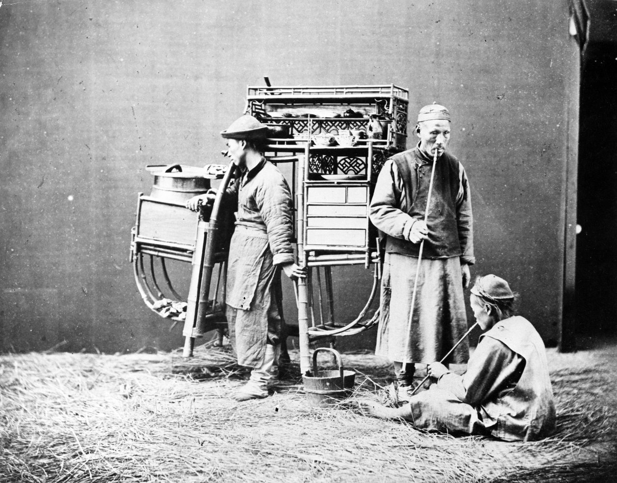صورة شخصية لبائع طعام الشارع ، c.1875 بواسطة وليام سوندرز