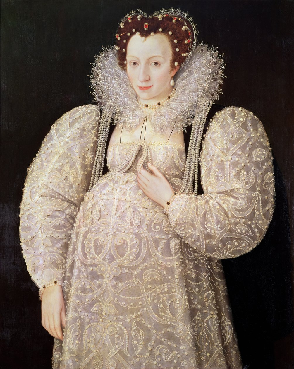 سيدة غير معروفة ، c.1595-1600 (لوحة) بواسطة وليام سيغار