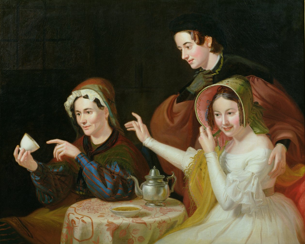 الركام في الكأس ، 1838 بواسطة وليام سيدني جبل