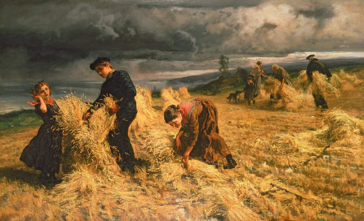 بعد العاصفة ، 1877 بواسطة وليام سمول