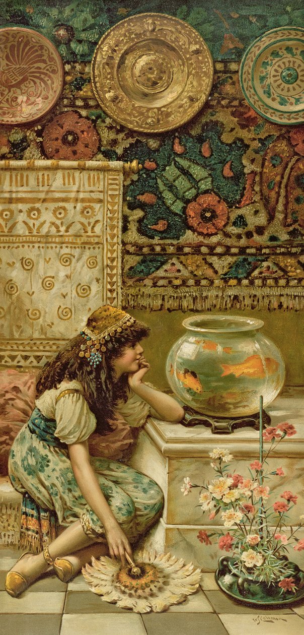 ذهبية ، من الكمثرى السنوية ، عيد الميلاد ، 1893 بواسطة وليام ستيفن كولمان