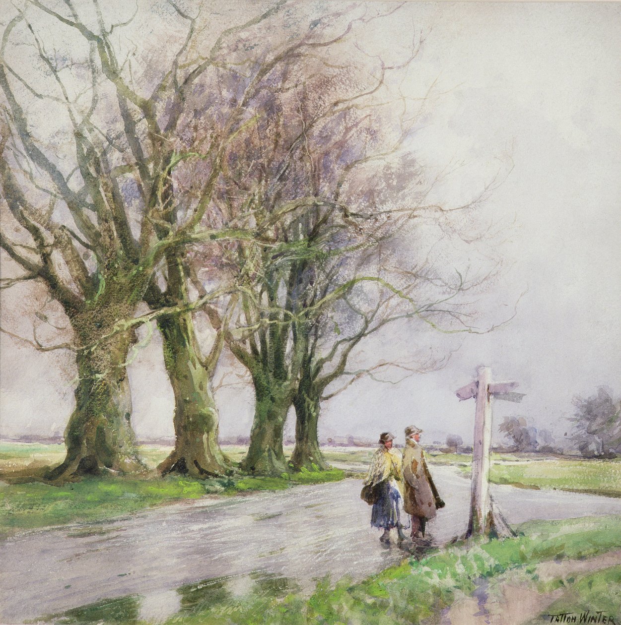 The Sign Post بواسطة وليام تاتون وينتر