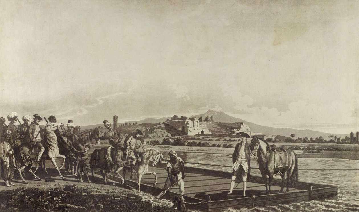 مناظر في بلاد الشام: مسرح في ميليتوس ، 1780 (الحفر والنقوش المائية) بواسطة وليام بعد بارس