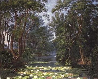 Cherwell Waterlilies بواسطة جوزيف مالورد وليام تورنر
