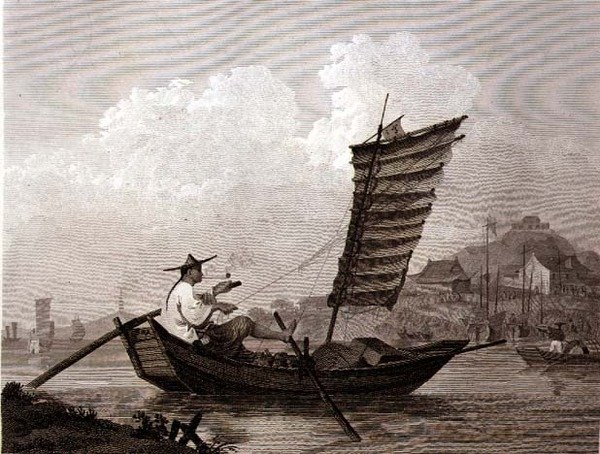 اقتصاد الوقت والعمل المتمثل في رجل الماء الصيني ، نقش بواسطة حانة توماس ميدلاند (1755-1823). بواسطة G. Nicol بواسطة وليام (بعد) الكسندر