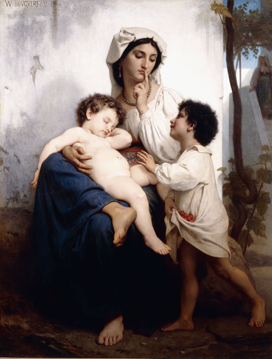 النوم ، 1864 بواسطة وليام أدولف بوغيرو