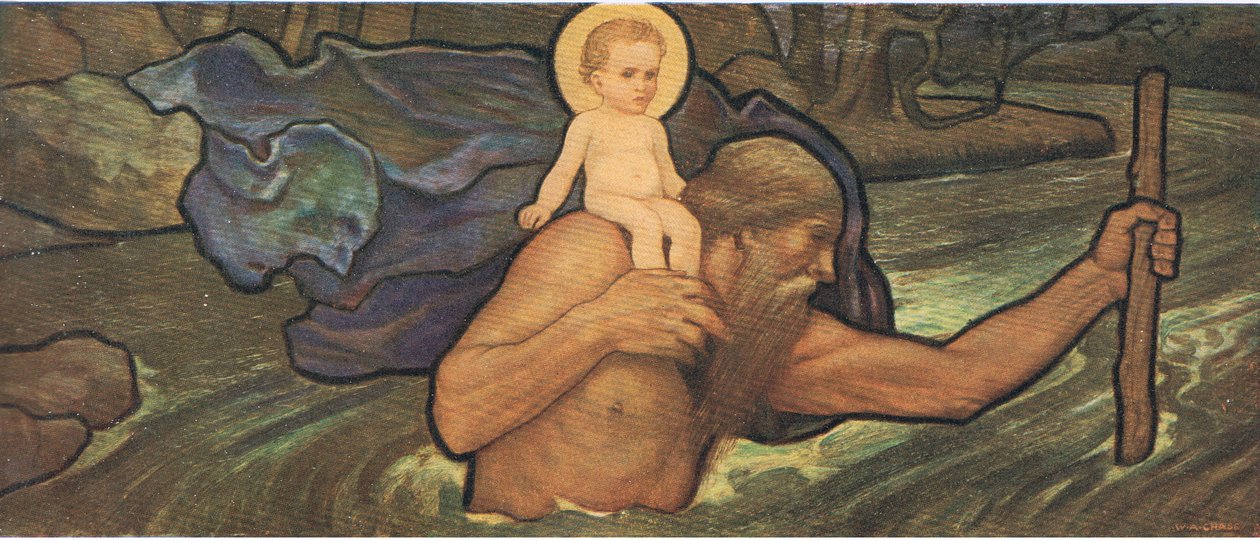 سانت كريستوفر ، Bibbys السنوي ، 1916-17 بواسطة وليام آرثر تشيس