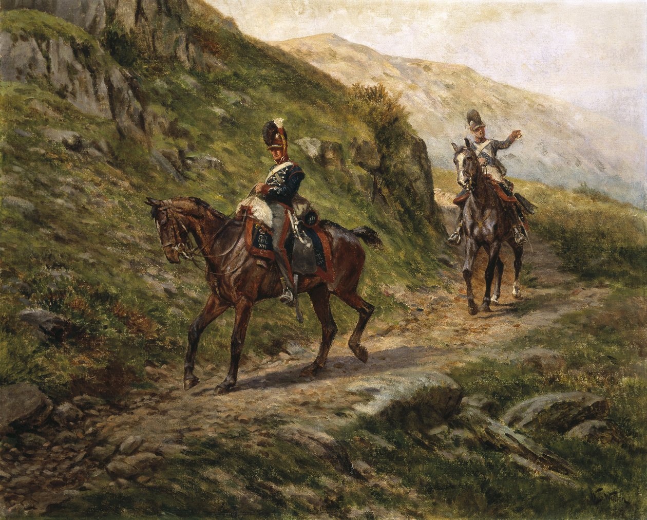 لمحة عن العدو ، ج .1910 بواسطة صوف ويليام بارنز