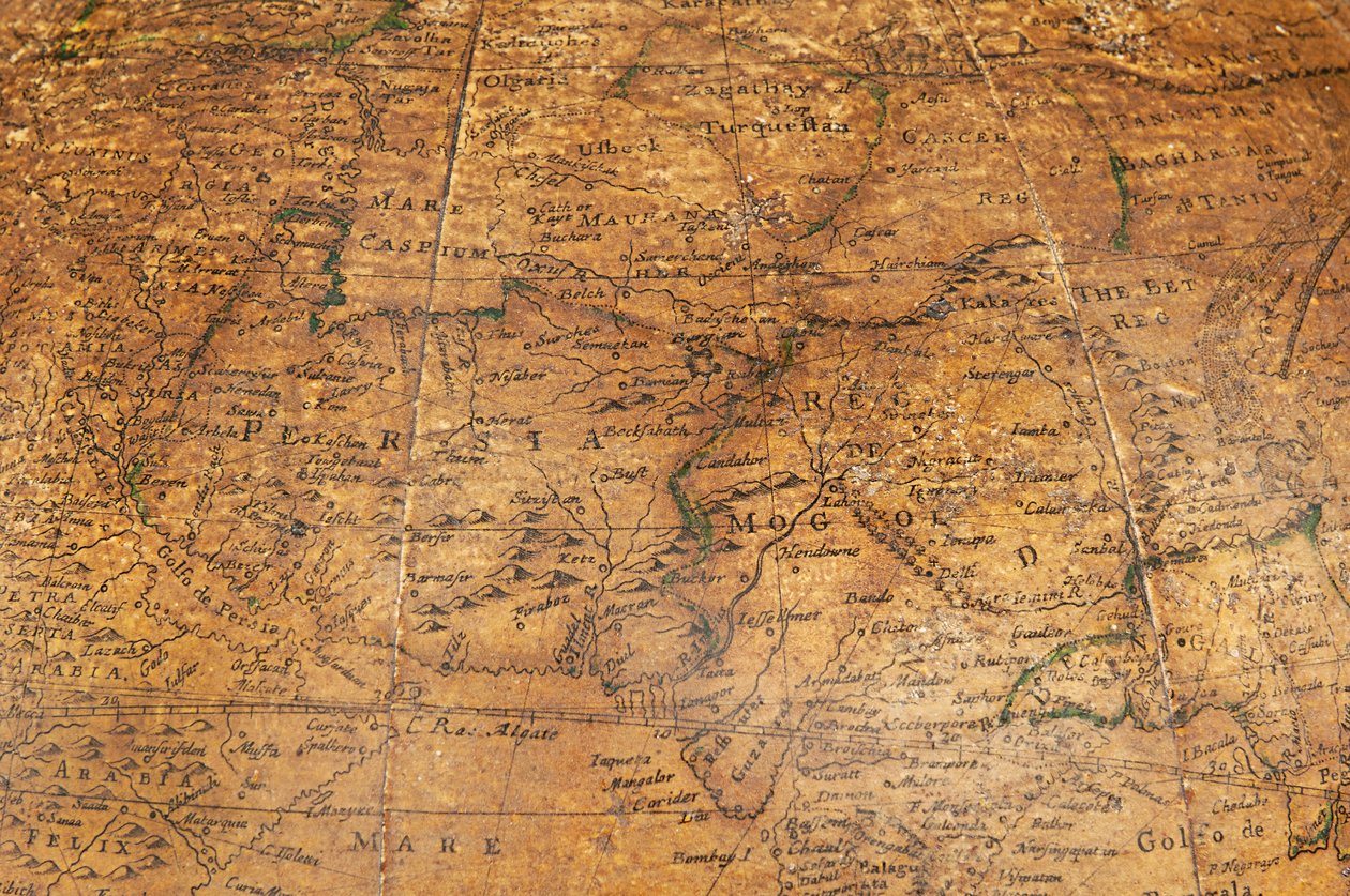 العالم الأرضي الإنجليزي المبكر ، c.1673 بواسطة وليام بيري
