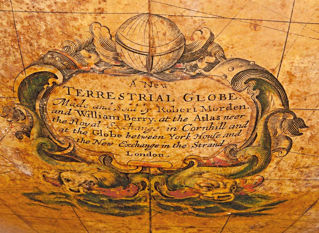 العالم الأرضي الإنجليزي المبكر ، c.1673 بواسطة وليام بيري