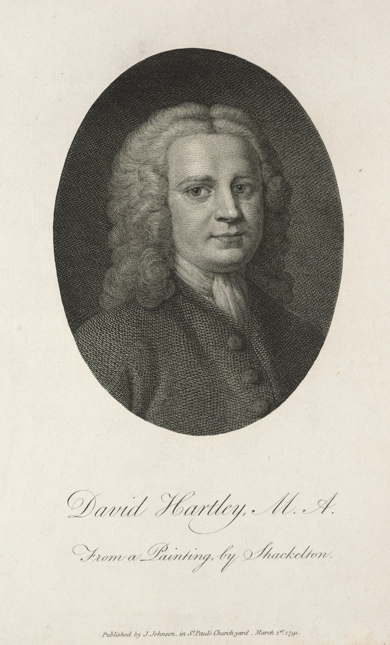 ديفيد هارتلي ، 1791. بواسطة وليام بليك