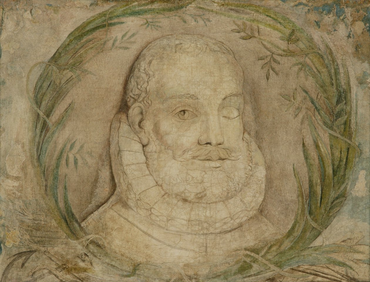 Louis Vaz de Camoens ، c1800 (تمبرا على قماش) بواسطة وليام بليك
