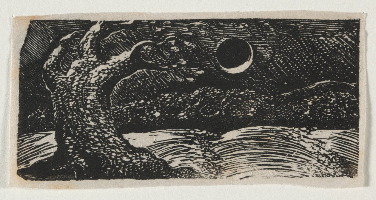 رعوية فيرجيل ، Eclogue I: The Blasted Tree بواسطة وليام بليك