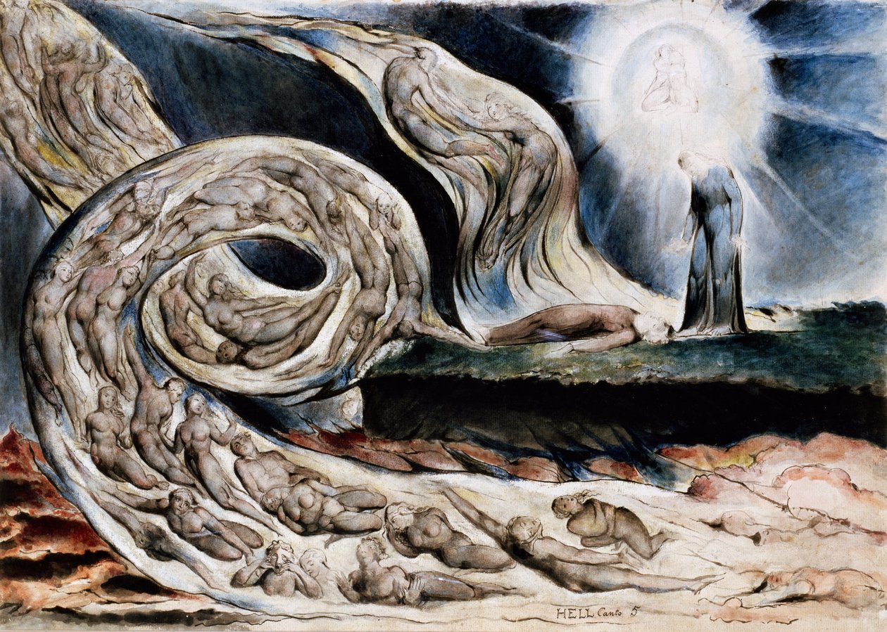The circle of the lustful or The lovers