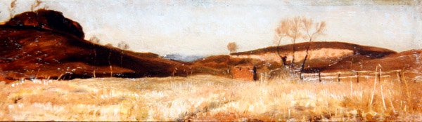 Dawn، Umbria، c.1895 (زيت على لوح) بواسطة وليام بليك ريتشموند