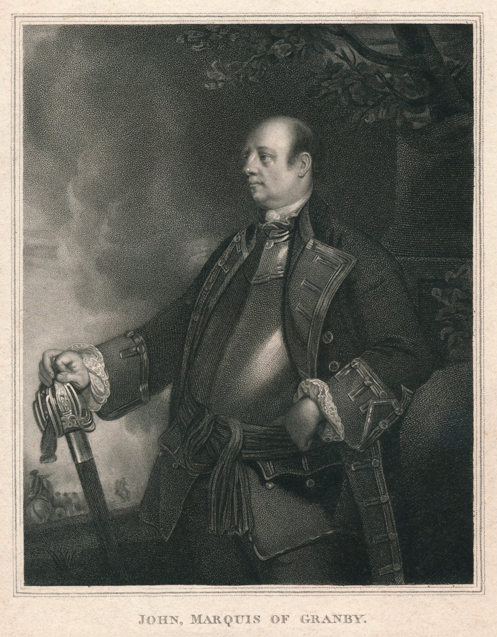 جون ، ماركيز جرانبي ، c1758-1760 ، 1810. بواسطة وليام بوند