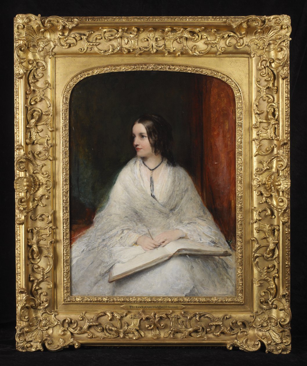 صورة لجين فورتيسكو سيمور ، السيدة كوليردج ، c.1862 بواسطة وليام بوكسال