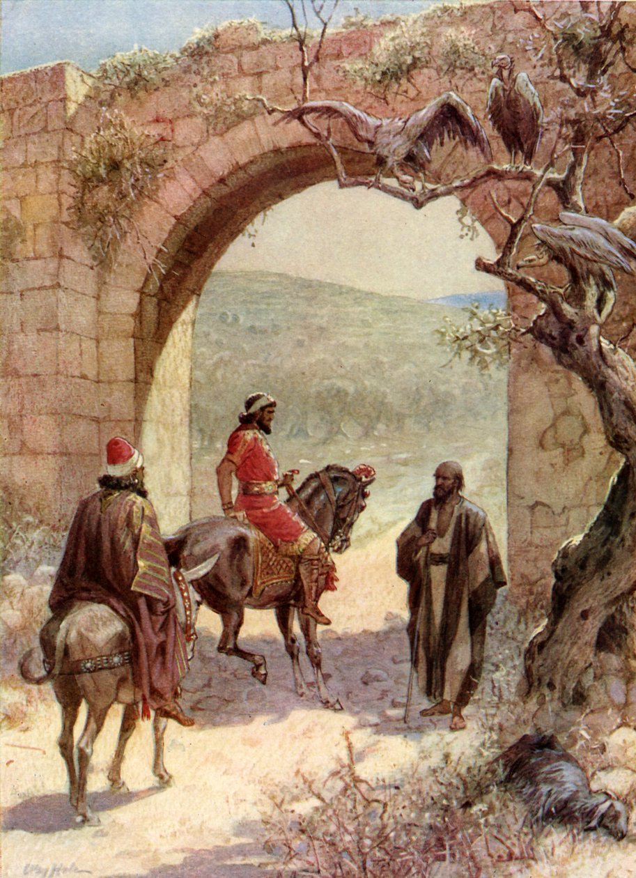 لقاء إيهاب وإيليا - الكتاب المقدس بواسطة ويليام براسي هول