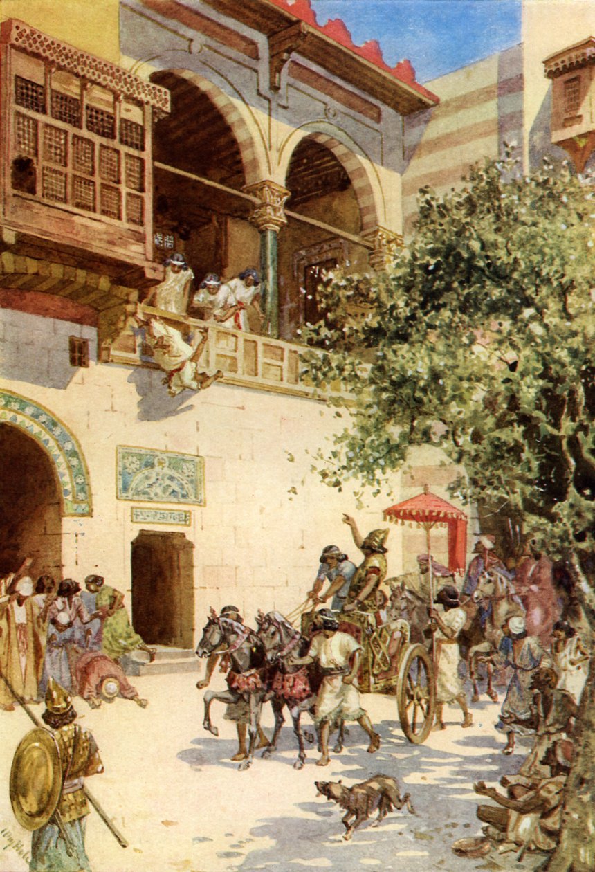وفاة إيزابل - الكتاب المقدس بواسطة ويليام براسي هول