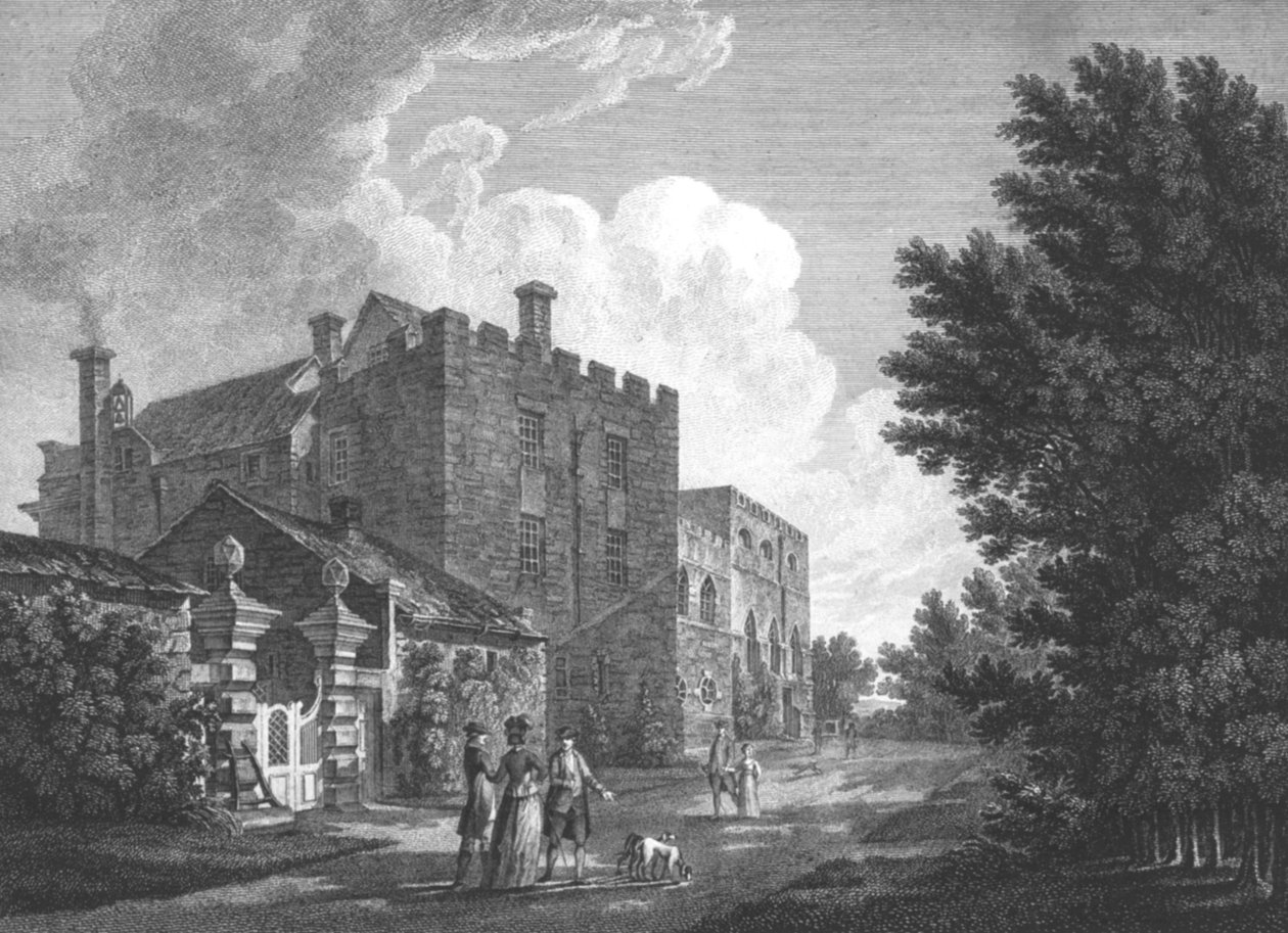 قلعة Greystoke ، 1778 بواسطة وليام بيرن