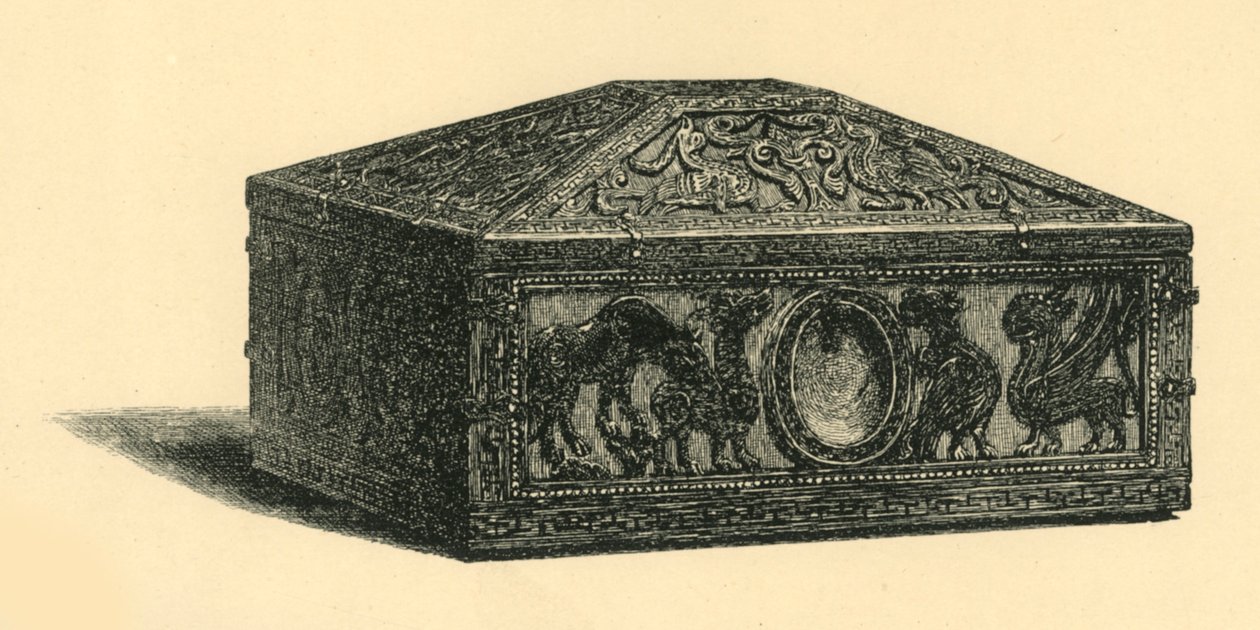 النعش ، c1180-1200 ، 1881. بواسطة وليام كاتلي
