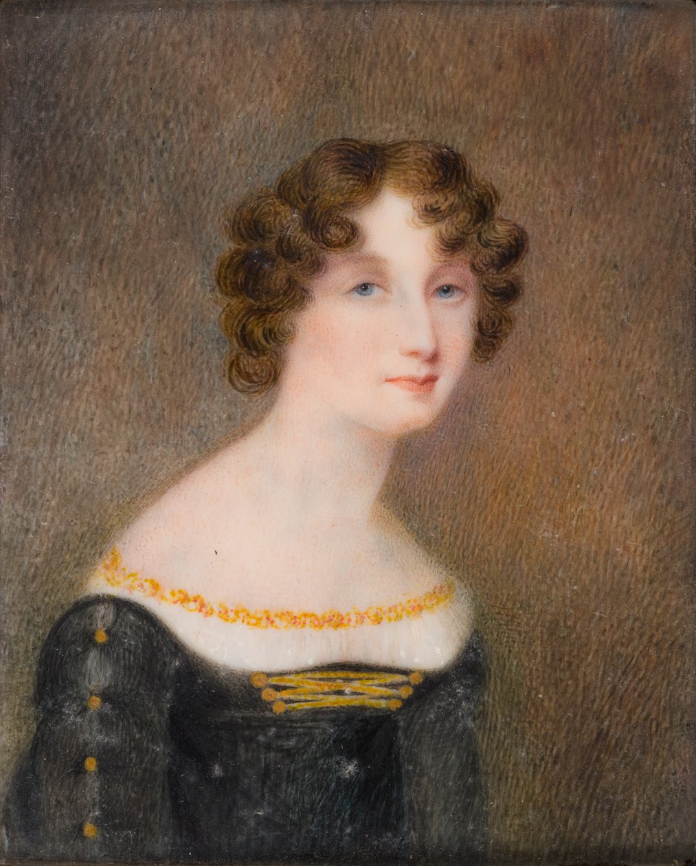 صورة جورجينا إليزابيث مونكريف ، زوجة إيرل برادفورد الثاني (1792-1842) بواسطة وليام تشارلز روس