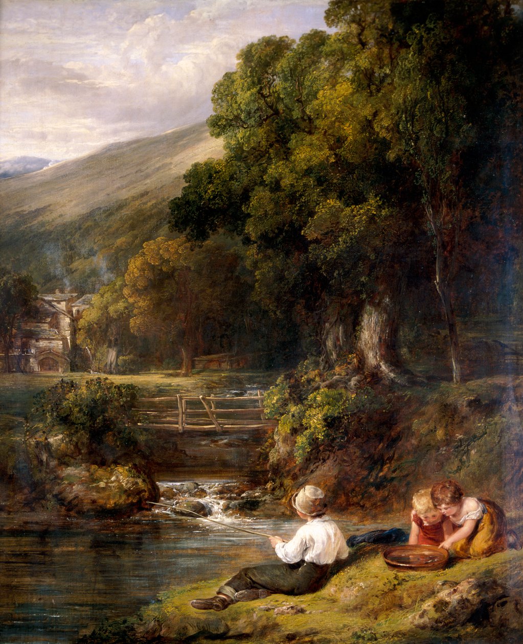 "Borrowdale" ، كمبريا ، 1821 بواسطة وليام كولينز