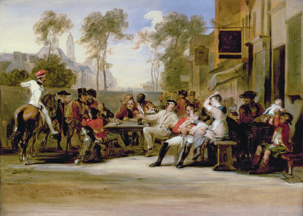 المتقاعدون تشيلسي ، 1836 (مجلس) بواسطة وليام كريميا سيمبسون