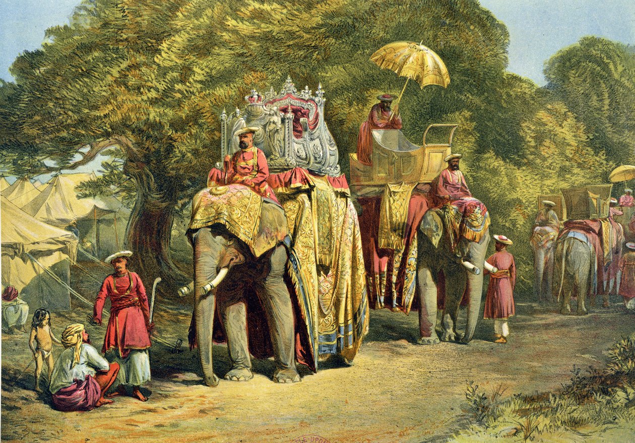 ولاية الحاكم العام حودة ، 1863 (كروموليثو) بواسطة وليام كريميا سيمبسون