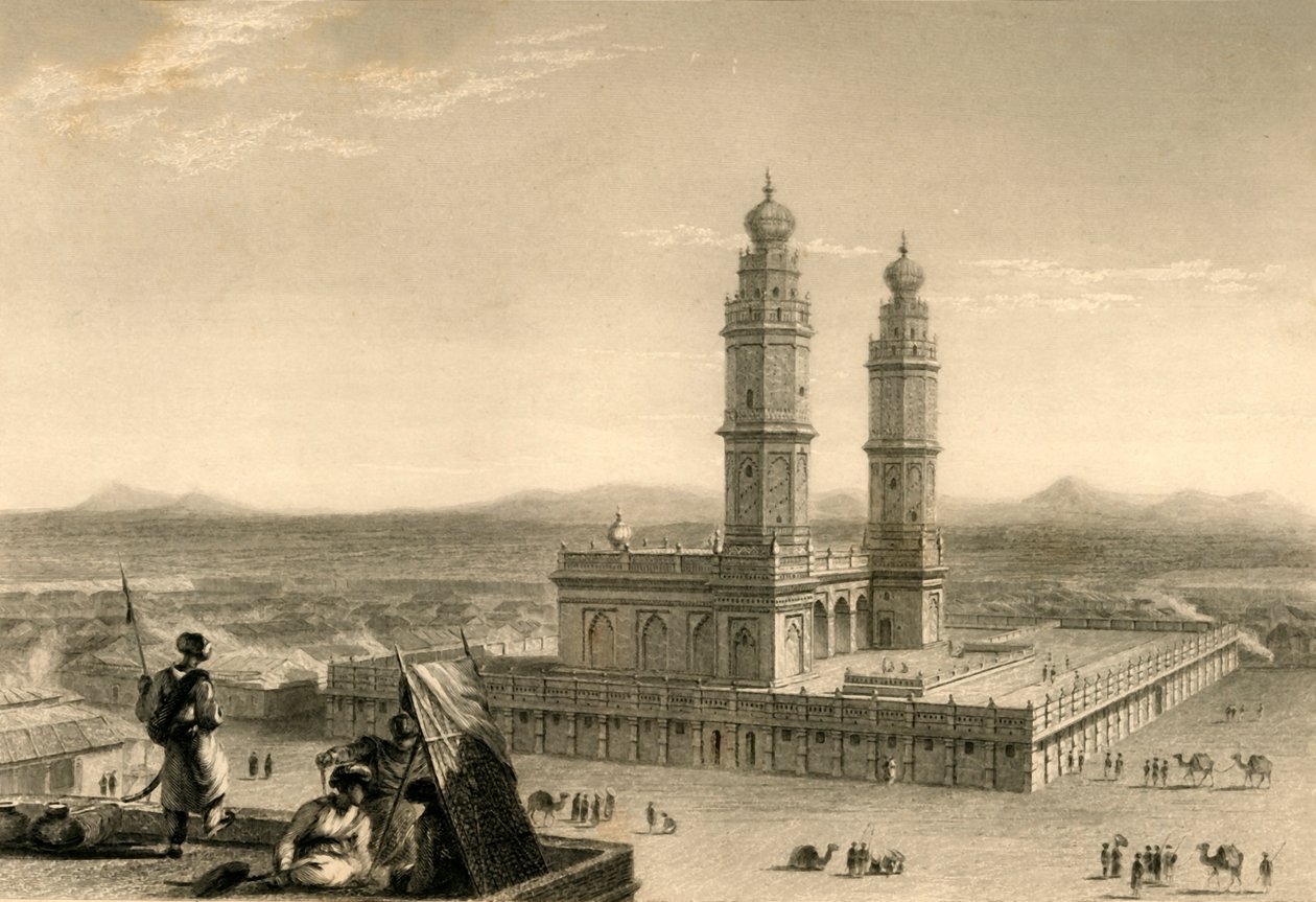 مسجد في كويمباتور ، 1835. بواسطة وليام دانييل