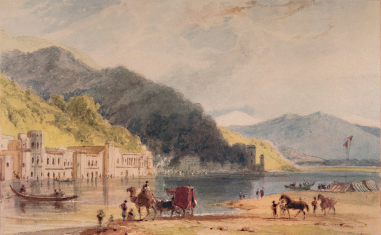 هيردوار - حيث يدخل الغانج في سهول هندوكستان ، c1786-1791 ، 1935 بواسطة وليام دانييل