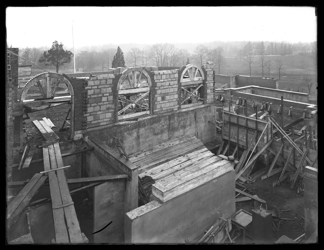 موقع بناء مجهول ، 25 أبريل 1914 بواسطة وليام ديفيس هاسلر