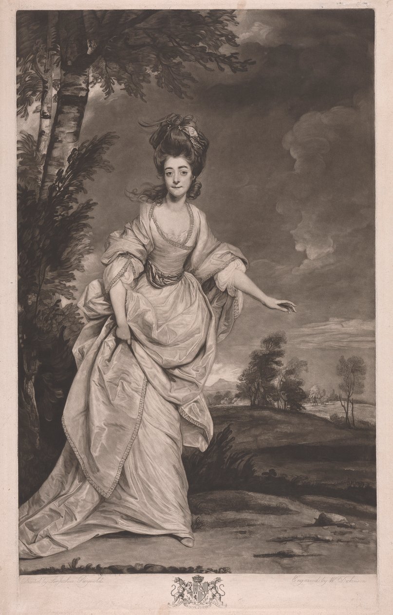 ديانا ، Viscountess Crosbie بواسطة وليام ديكنسون