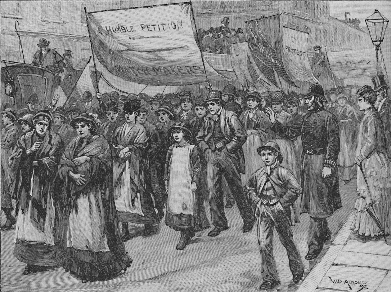 موكب صناع المباريات إلى وستمنستر ، 1892 بواسطة وليام دوجلاس اللوز