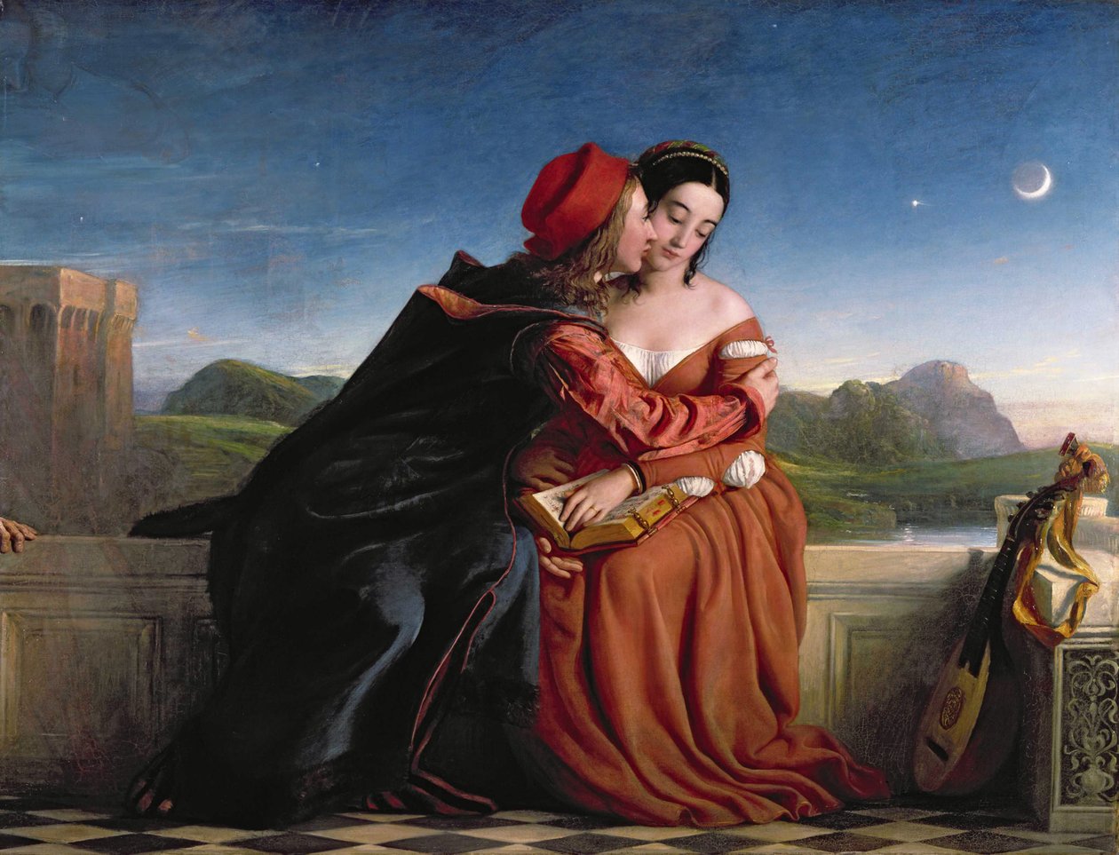 فرانشيسكا من ريميني ، 1837. بواسطة وليام دايس