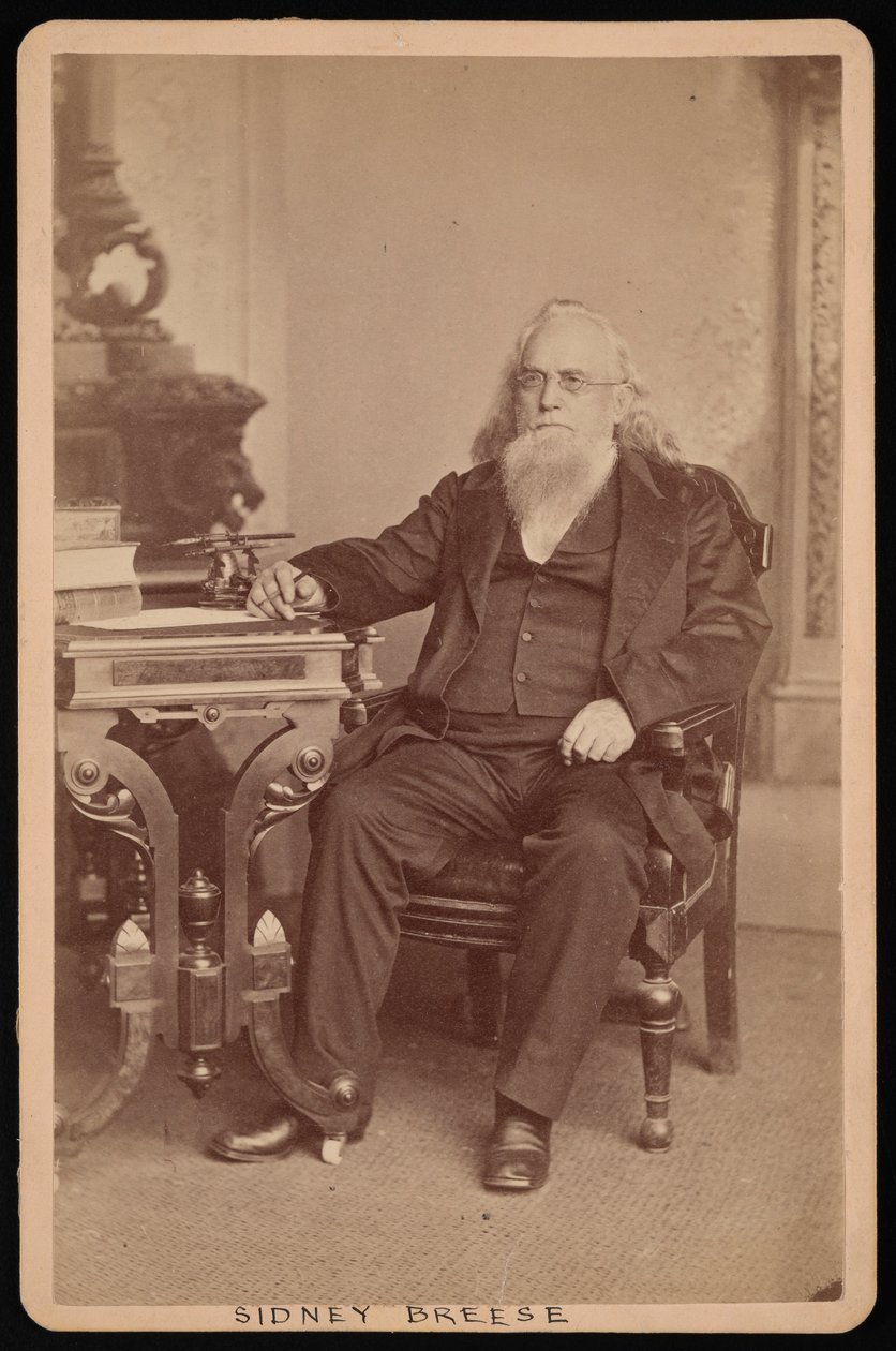 صورة شخصية لسيدني بريز 1800-1878 ، قبل عام 1878. بواسطة وليام إيموري بومان