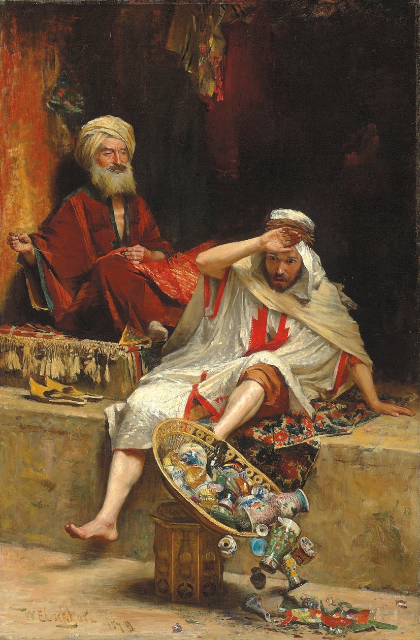 ثروة النشار الليالي العربية 1879 بواسطة وليام ايوارت لوكهارت